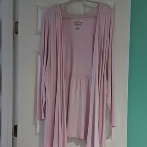 Torrid Blush Super Soft Fleece Cardigan